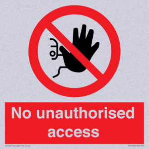 No unauthorised access